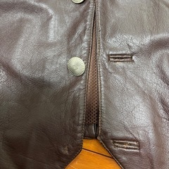レザーベストの画像
