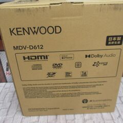 ケンウッド KENWOOD MDV-D612 カーナビ 未使用品 【ハンズクラフト宜野湾店】の画像