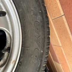 ホイル付きスタッドレスタイヤ🛞の画像