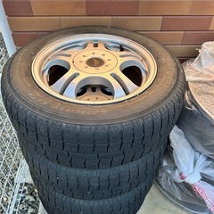 ホイル付きスタッドレスタイヤ🛞の画像