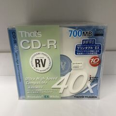 保管未使用 日本産 CD-R 容量複数種 39枚セット 太陽誘電 That's 700MB 650MB CDR-80WPY CDR-74TY TAIYO YUDEN CDR-80TY 札幌市 白石店の画像