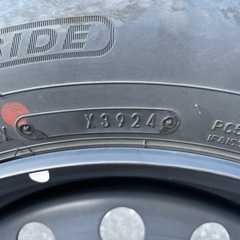 ルーミー 純正 鉄 スチールホイール タイヤセット DUNLOP ENASAVEの画像