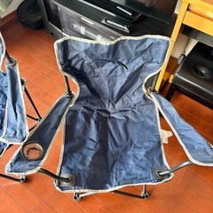 【引取限定】キャンプ用イス×2の画像