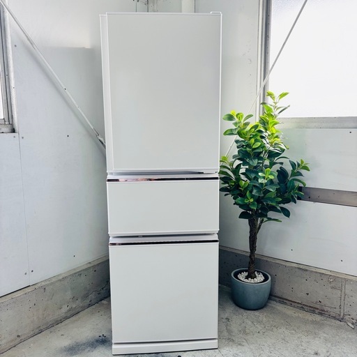 MITSUBISHI 272L MR-CX27E-W 3ドア 三菱ノンフロン冷凍冷蔵庫 2020年製