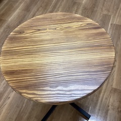 ラウンドテーブル【町田市再生家具】　252597の画像