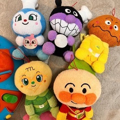 アンパンマン おもちゃ ぬいぐるみ セット売りの画像
