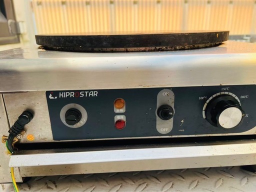 電気クレープ焼き機