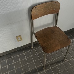 ✳︎レトロ✳︎学校の椅子の画像