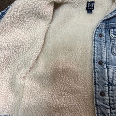 GAP  　ボアデニムジャケットの画像