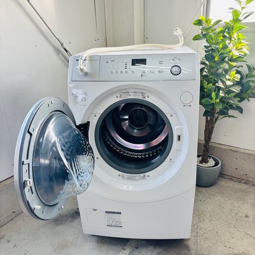 ドラム式電気洗濯乾燥機  SHARP ES-H10C-WL シャープ ドラム式洗濯機 10kg