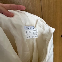 GRL グレイル　センタープレスストレートパンツ[gm287] オフィスの画像