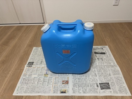 コロナファンヒーター(灯油缶付き)