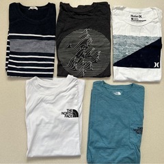 メンズ ハーレー、THE NORTH FACE Tシャツ＆スポーツウェアなど まとめ売りの画像