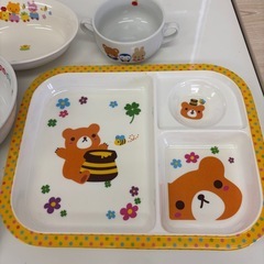 【受け渡し予定者決定】🍎子ども用食器セット まとめ売り／プレート・お椀・茶碗・マグなどの画像