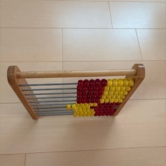 100玉そろばん　トモエそろばんの画像