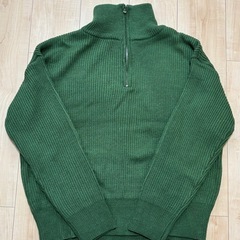 nugu ハーフジップセーターの画像