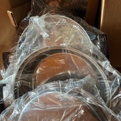 【ご予約あり】未使用　３段蒸し器　ステンレスの画像