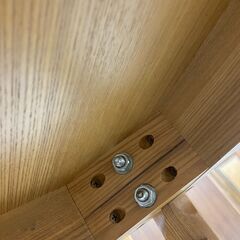 ✨️ジモティ割引✨️【ジャングルジャングル初芝】ダイニングテーブル W1100×D1100×H670の画像