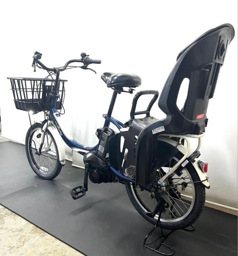 1年保証 送料無料　新型　ヤマハ　パスバビーアン　紺色　人気　電動アシスト自転車　g1215