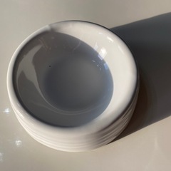 極美品！ルクルーゼ ペット ボール　ホワイト (SS) の画像