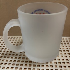 オリオンビール　マグ　半透明　フロストマグ　コップ　がらガラスの画像