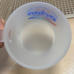 オリオンビール　マグ　半透明　フロストマグ　コップ　がらガラスの画像