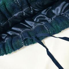 【新品 タグ付き / tsukuru＆Lin.】ウール混 ロングスカ－ト LLの画像