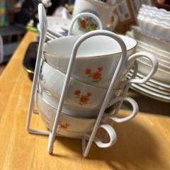 ティーカップ　カップソーサーの画像
