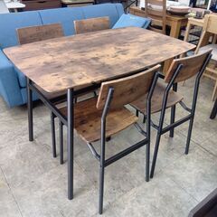 セール開催中！表示価格からさらに％OFF！（サルベージ品を除く）KS貿易　４人掛けダイニングセットの画像