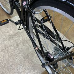 【引取限定】スピードワールド　折り畳み自転車　６段ギア　26インチ【ハンズクラフト八幡西店】の画像