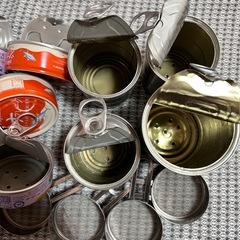 空き缶　リメイクや工作などにの画像