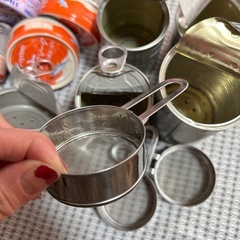 空き缶　リメイクや工作などにの画像