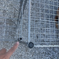 ステンレス棚　二個セットの画像