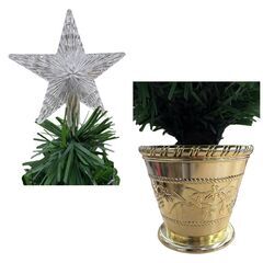 【REGASTOCK川崎店】LED スペシャルカラーチェンジ ファイバーツリー クリスマスツリー 90cm WG-9603 友愛玩具 イルミネーション 飾りの画像