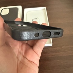 iPhone12mini Apple純正レザーケース　美品　の画像