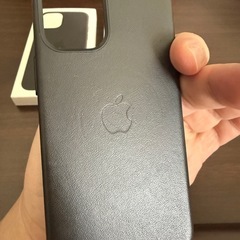 iPhone12mini Apple純正レザーケース　美品　の画像