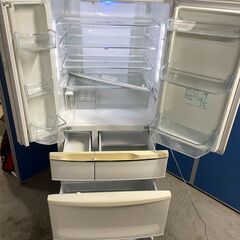【良品】Panasonic 6ドア冷蔵庫 NR-F476TM-W 2011年製 通電確認済み 470L 早い者勝ち 引取歓迎 配送OKの画像