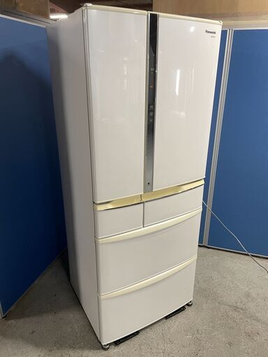 値下げ【良品】Panasonic 6ドア冷蔵庫 NR-F476TM-W 2011年製 通電確認済み 470L 早い者勝ち 引取歓迎 配送OK