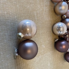 ガラス製クリスマスツリーオーナメント 6cm   の画像