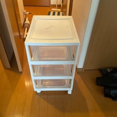 (決まりました)移動式キャビネットの画像