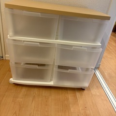 新品
ニトリ　クローゼット6つ引き出しの画像