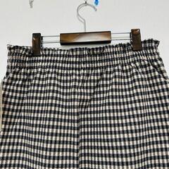 【新品 タグ付き / ESSEME】ギンガムチェック タイトスカ－ト XLの画像