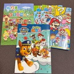 どれでも一つ50円（塗り絵、折り紙など）の画像