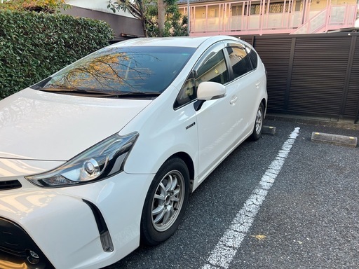 プリウスα 後期S ５人乗り車検約1年残り