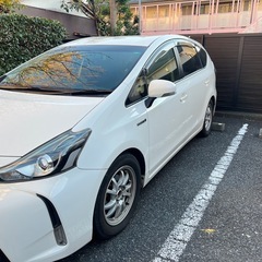 プリウスα 後期S ５人乗り車検約1年残りの画像