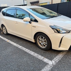 プリウスα 後期S ５人乗り車検約1年残り