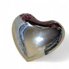 ヒーリングサウンドハート　中古　オブジェ　ペーパーウェイト　置物　鳴り物　癒し　楽器の画像