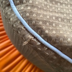 難ありビーズクッションの画像