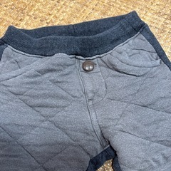 アプレレクール キルトパンツ 80 グレー 長ズボン ベビー服の画像