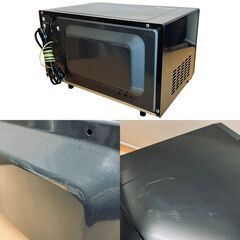 SHARP PLAINLY 17L 単機能電子レンジ RE-TS171（ブラック）2021年製の画像